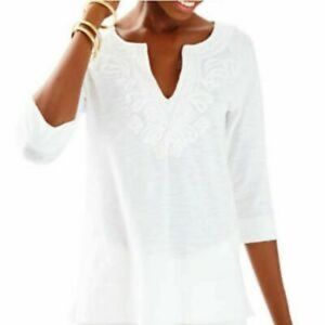 Lilly Pulitzer Resort White Kira Tunic Top